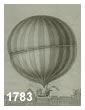 Globo aerostático del 1700.