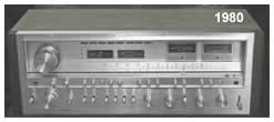 Equipo transistorizado de 1980.